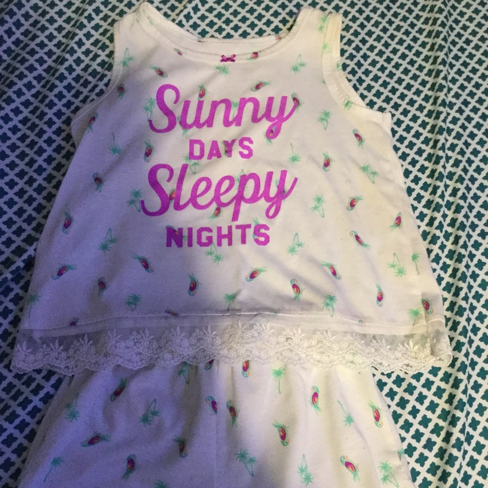 Toddlers Carter's  Pajama Sleepwear Set Size 4T